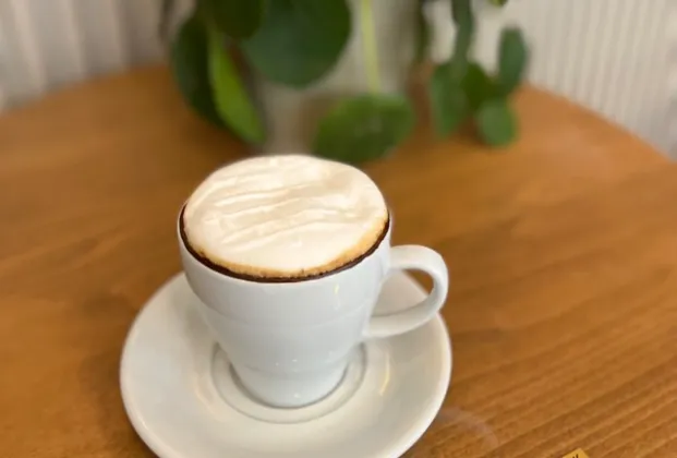 Nescafé with milk