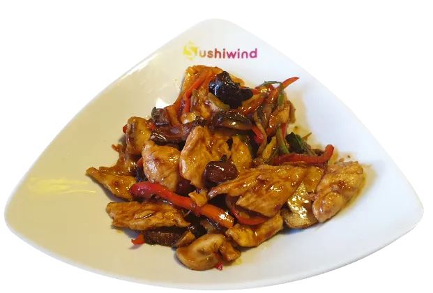 Thai-Style Chicken with Black Mushrooms