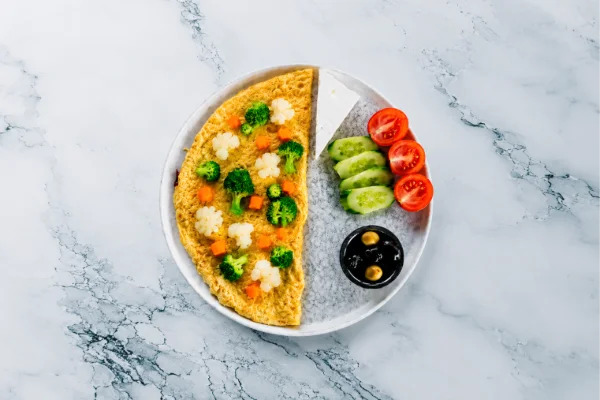 Vegetable omelette