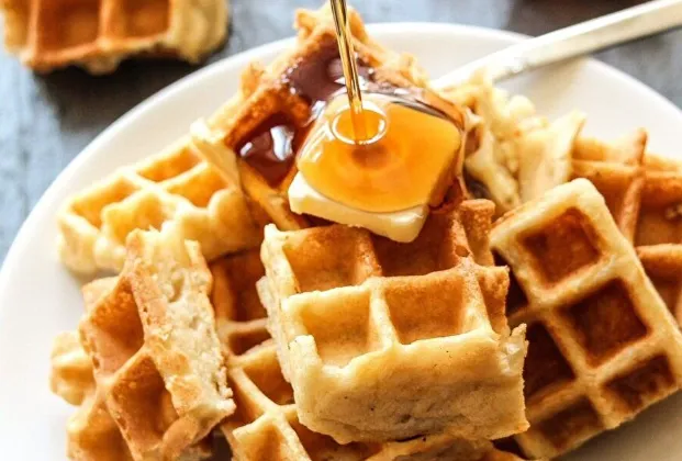 Honey waffle
