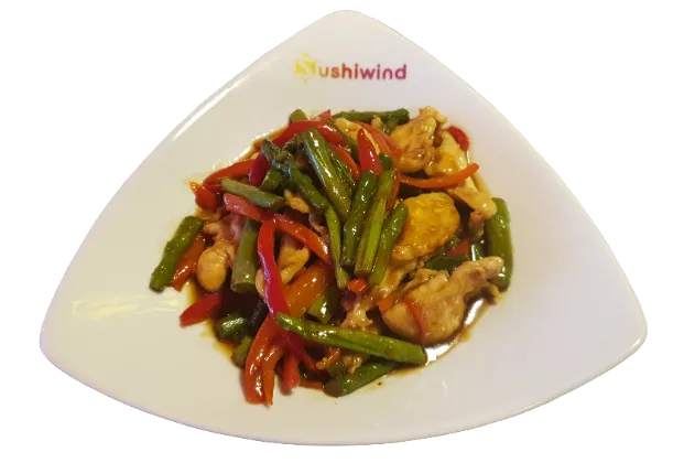 Chicken with Asparagus and Soy Sauce