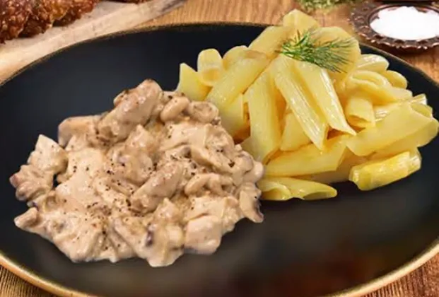 Chicken in Mushroom Sauce