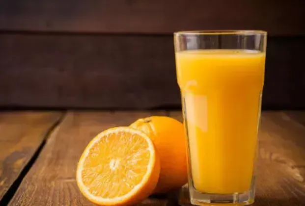 Freshly squeezed orange juice