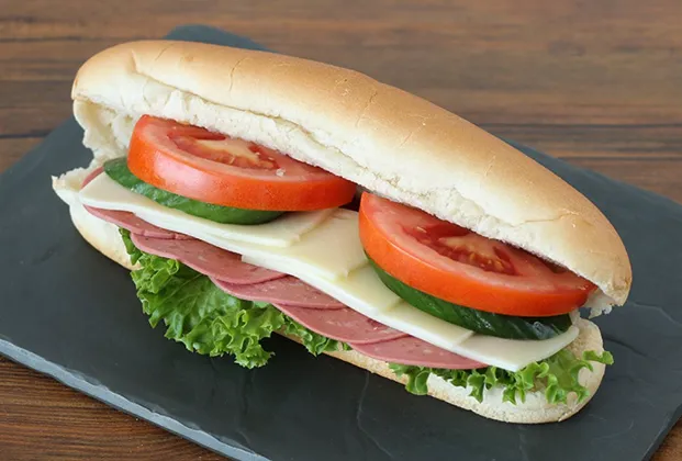 Salami and Kaşar Cheese Sandwich