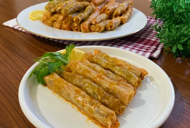 Cabbage rolls menu