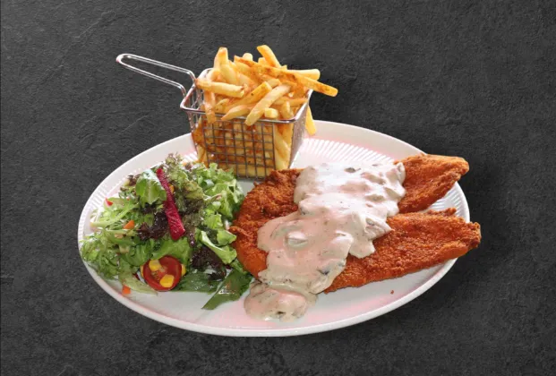 Mushroom Schnitzel