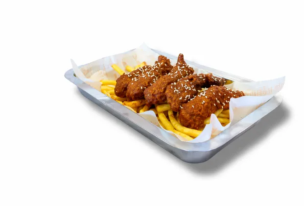 Buffalo Sauce Crispy Chicken