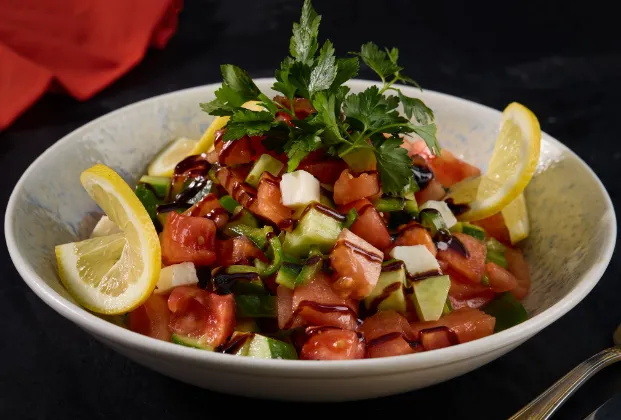 Turkish shepherd’s salad
