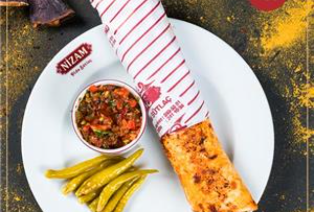 Adana kebab wrap