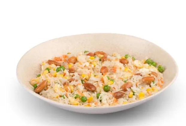 Almond pilaf