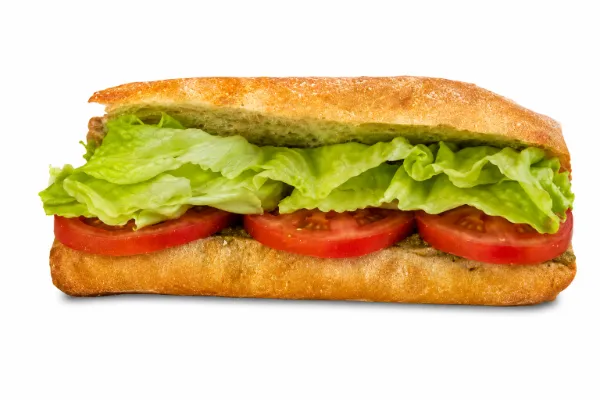 Sun-dried tomato sandwich