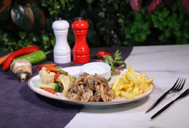 Chicken with Mushrooms
