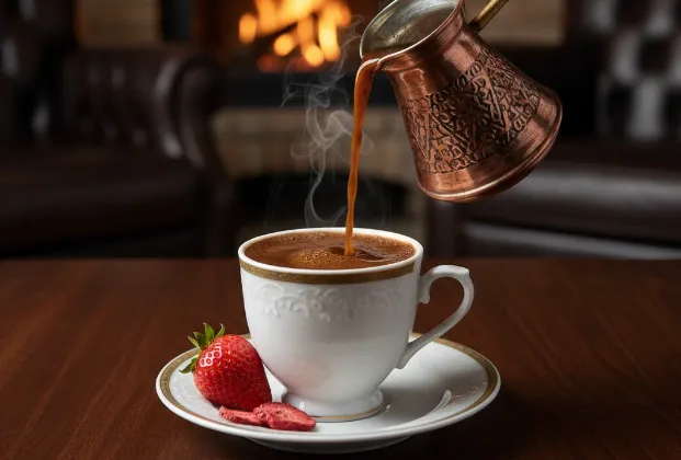 Strawberry Turkish Coffee