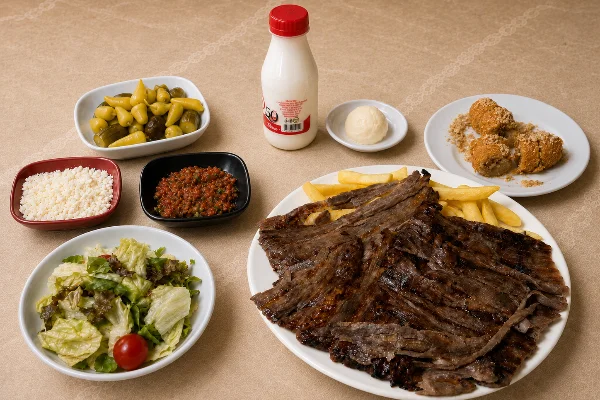 Portion Döner Menu