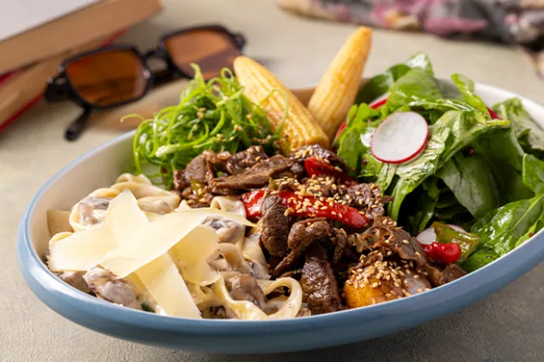 Steak & Fettuccine