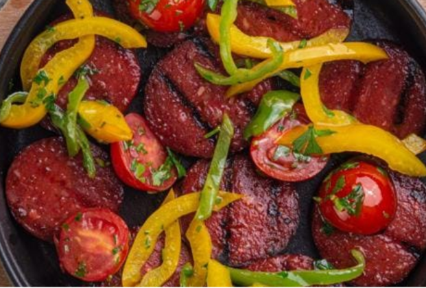 Pan-fried sucuk