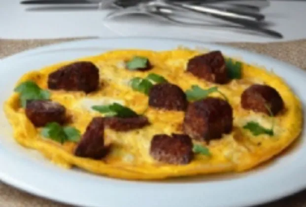 Sucuk omelette