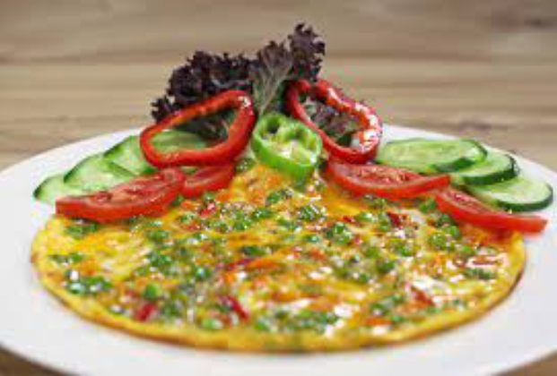 Vegetable omelette