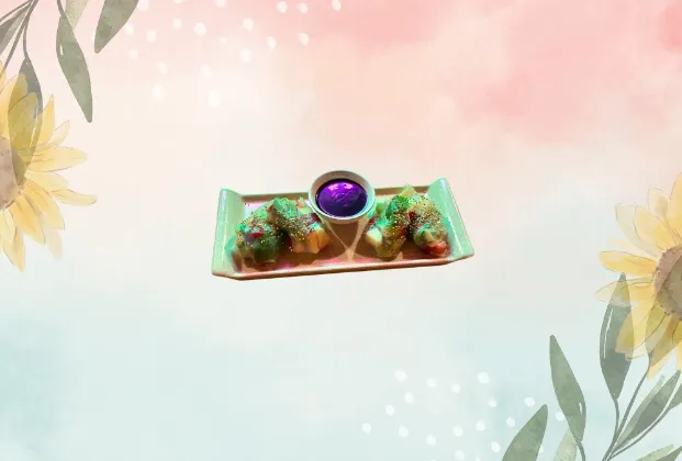 Summer Fruit Spring Rolls