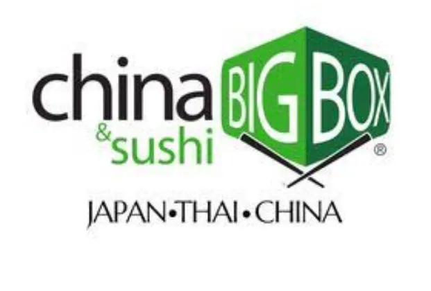 China Big Box & Sushi -                          fiyatlarımıza kdv dahildir