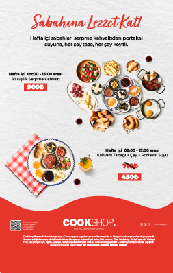 Cookshop - Etiler  duyuru